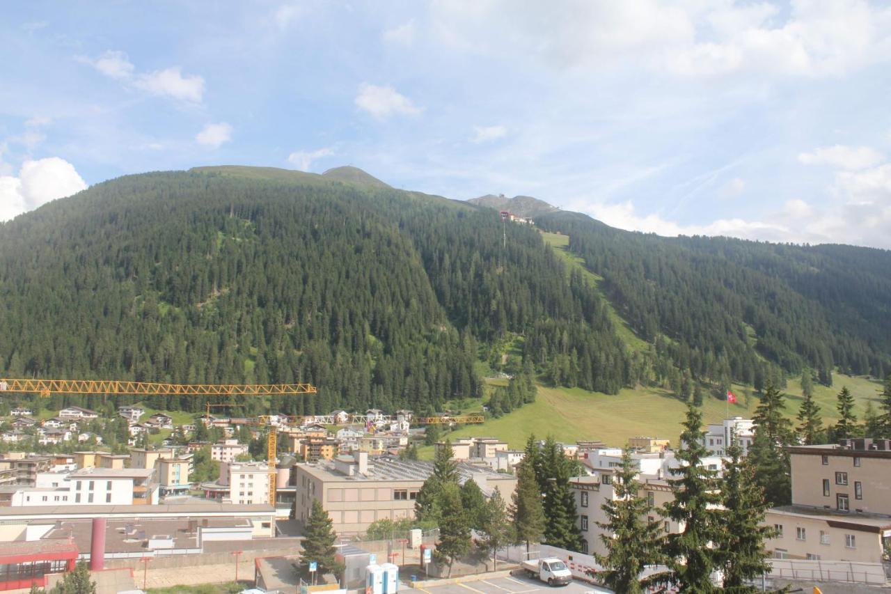 Ferienwohnung Alpenblick Davos Exterior foto